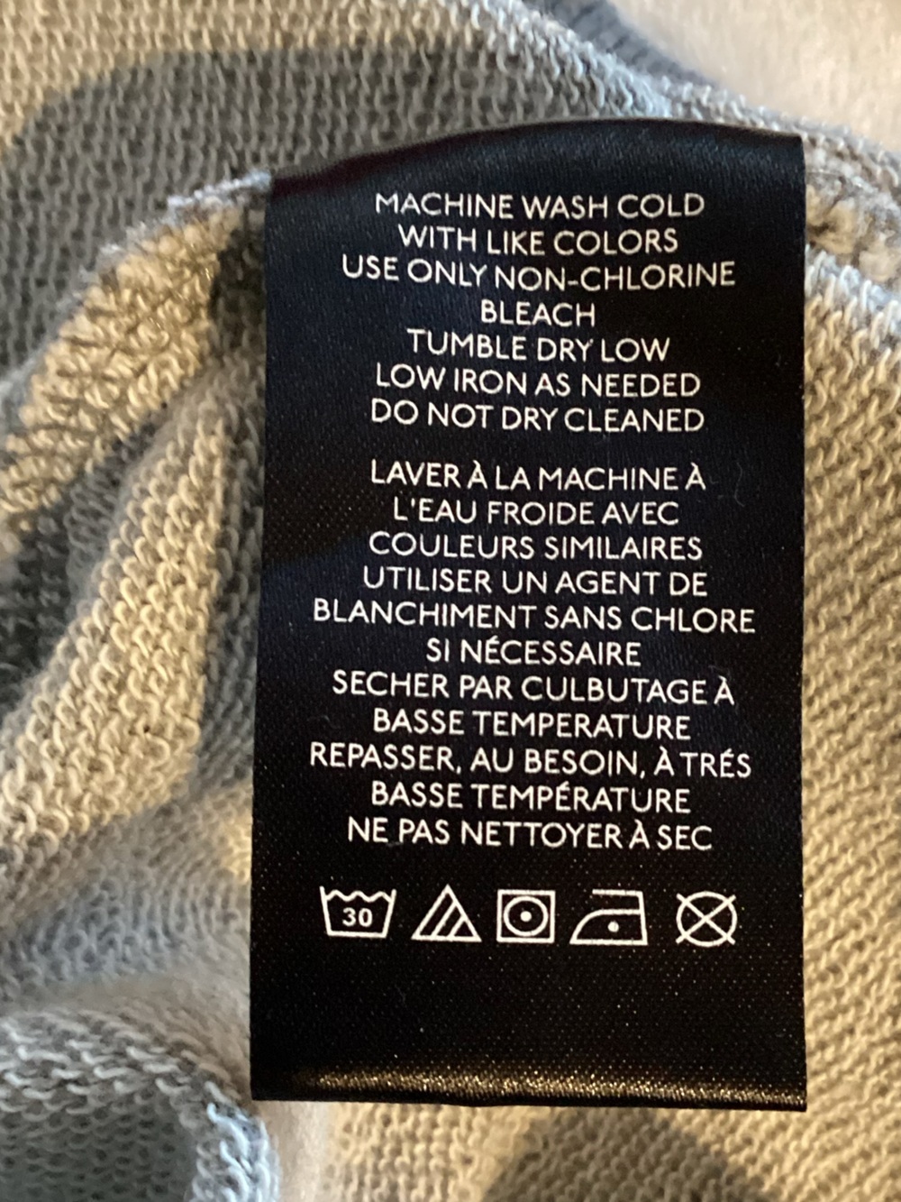 🏜️Anthropologie Embroidered Pullover Sweatshirt Pilcro New Grey XL Landscape - Picture 14 of 14